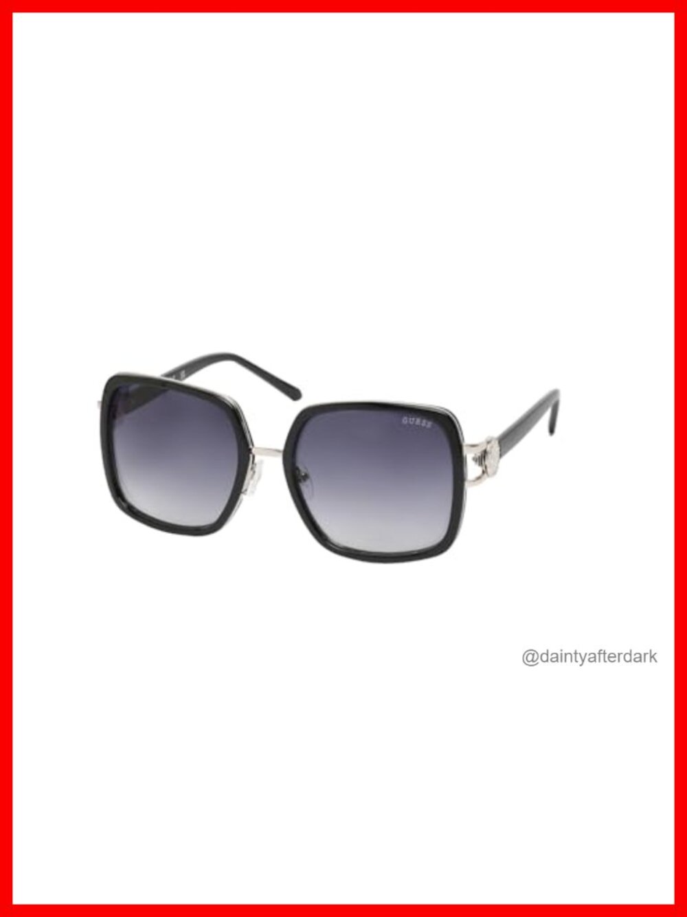 Aviator Sunglasses Gradient Smoke Lens Full Coverage Wrap Around